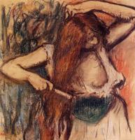 Degas, Edgar - Woman Combing Her Hair